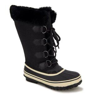 JBU by Jambu Women's Mid-Calf Lace Up Stormgate Snow Boots Black Size 7M NWB